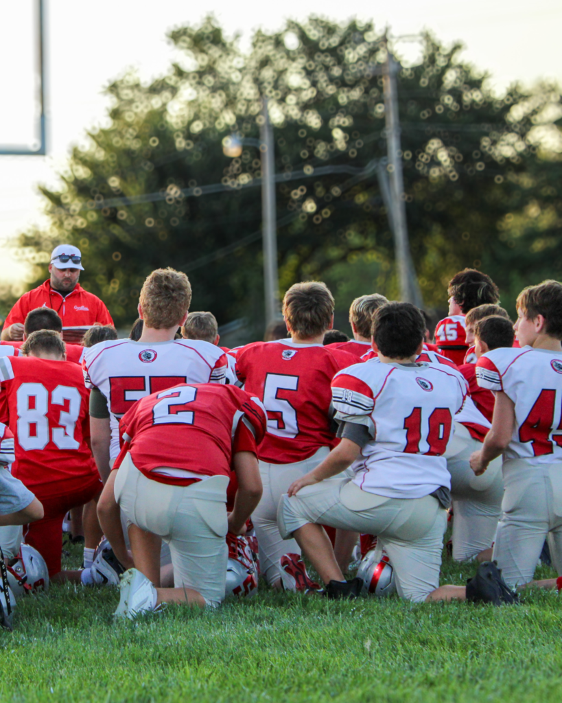 2026 Red and White Scrimmage Photo collage