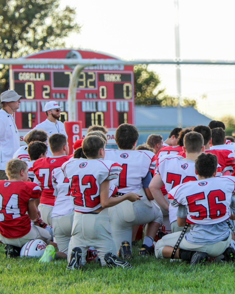 2026 Red and White Scrimmage Photo collage