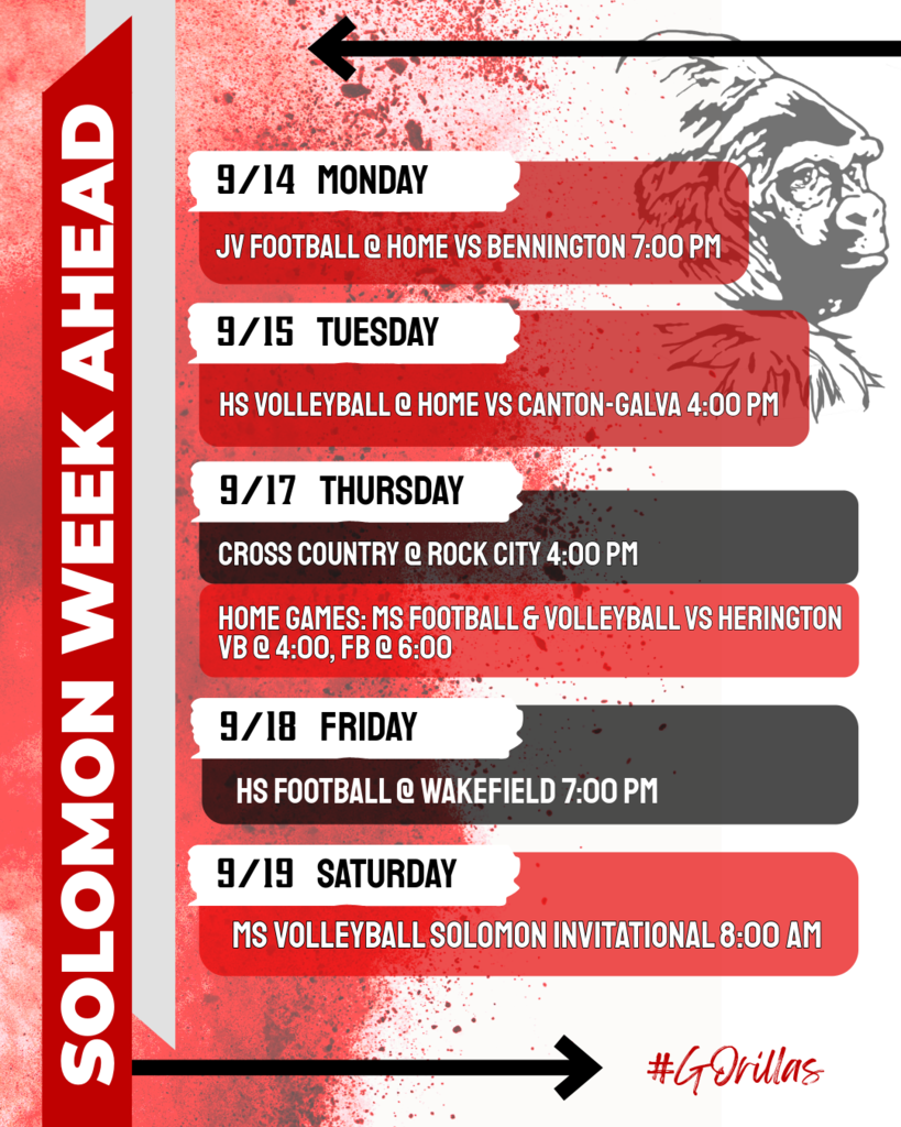 9.14-9.19 sports week ahead