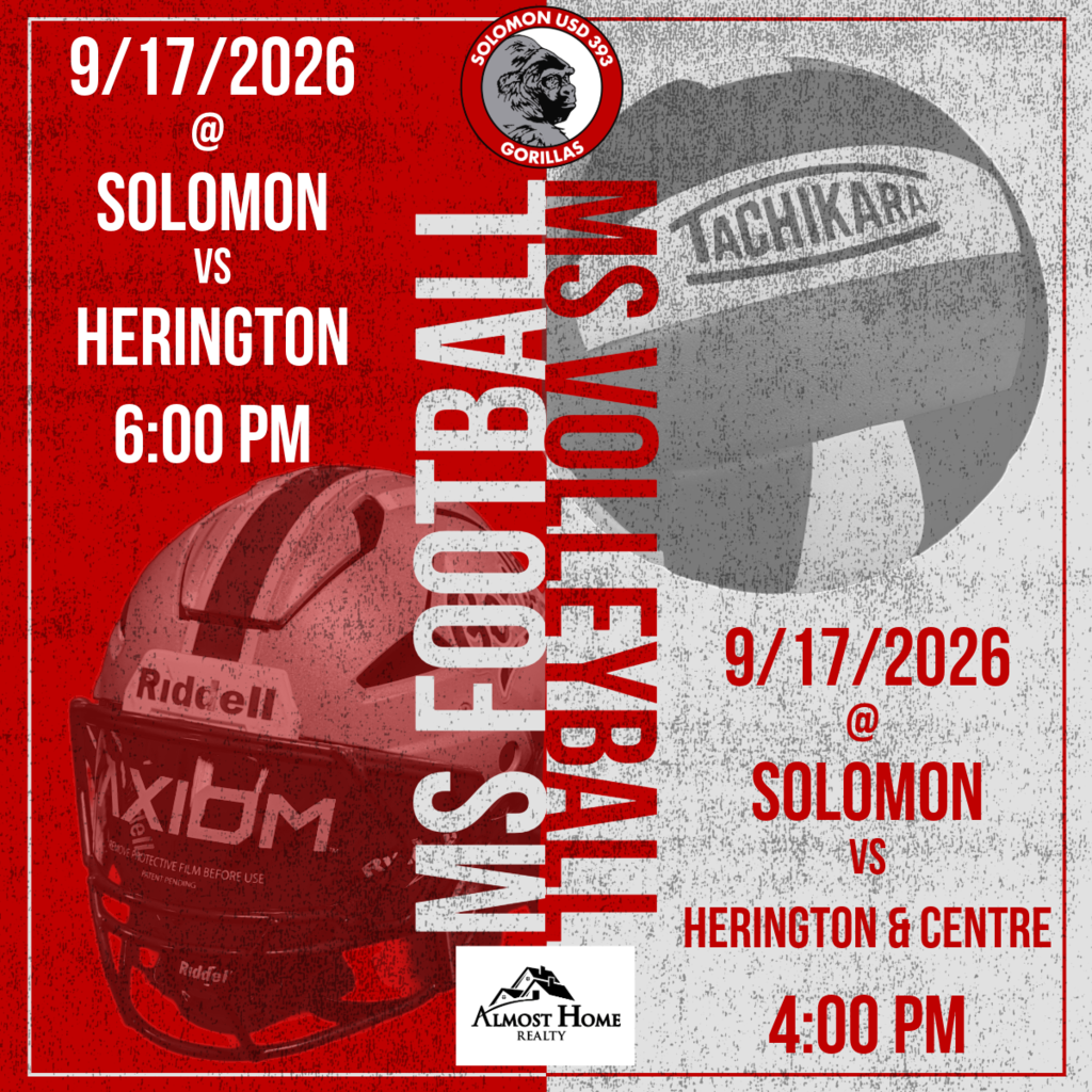 9.17 FB and VB home games