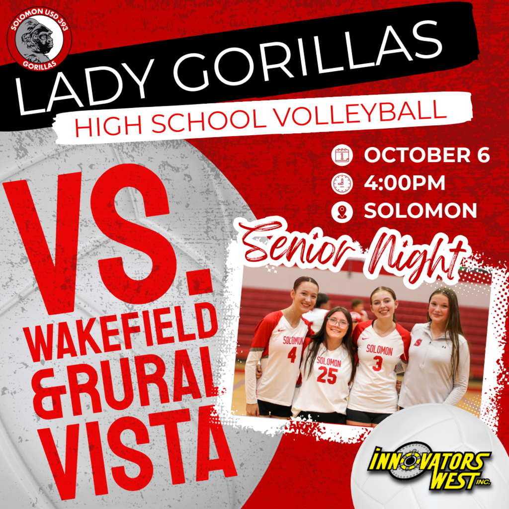 HS VB Senior night game day post
