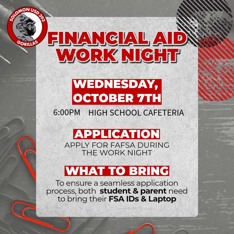 Fafsa night ad