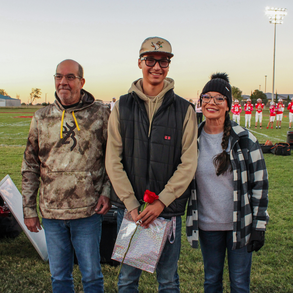 Cross Country Senior Night ceremony