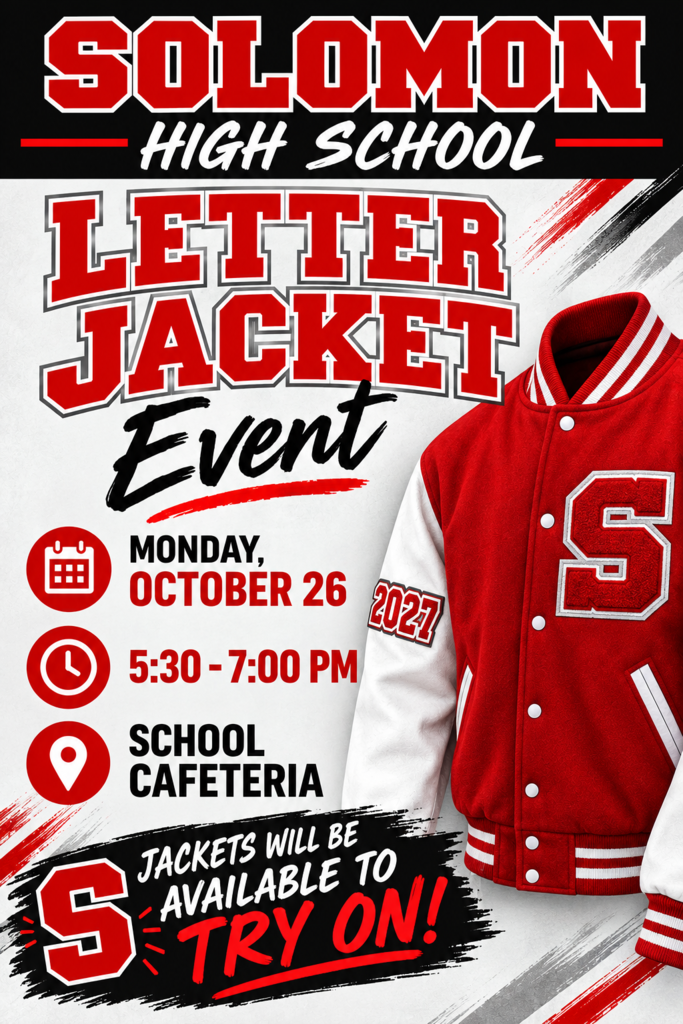Solomon High School Letter Jacket Event