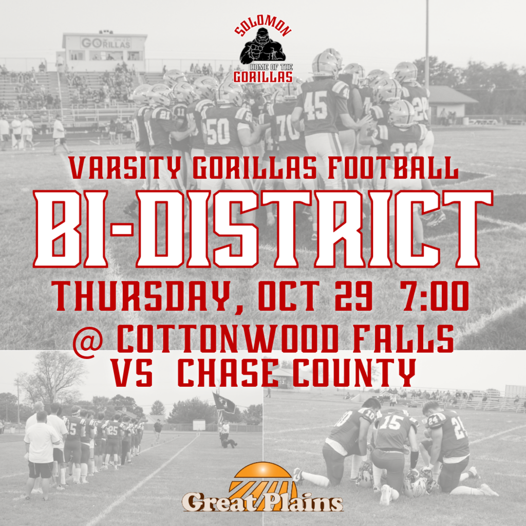 Bi-District HS FB Game day post