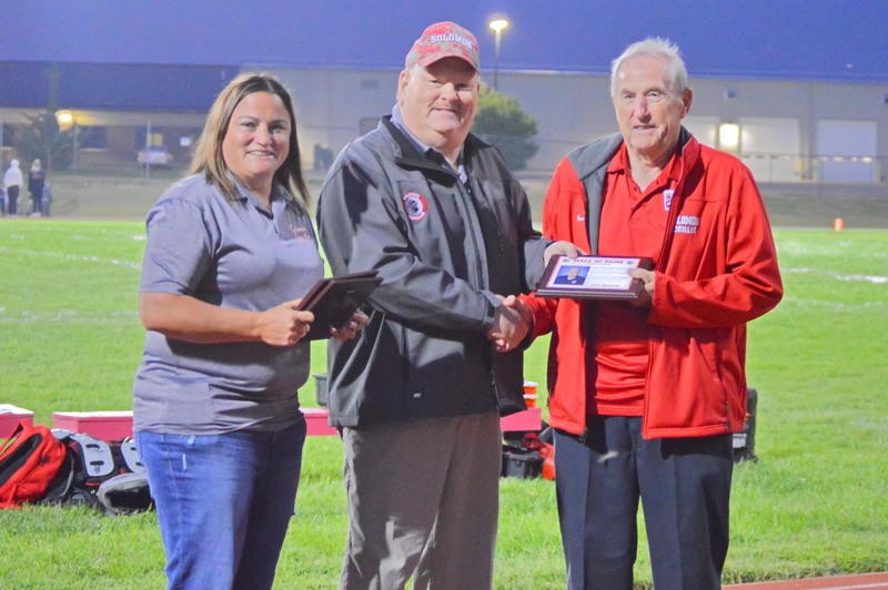 Jim Atkisson with board members