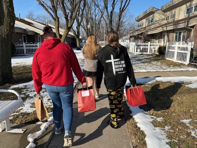 Delivering to apartments