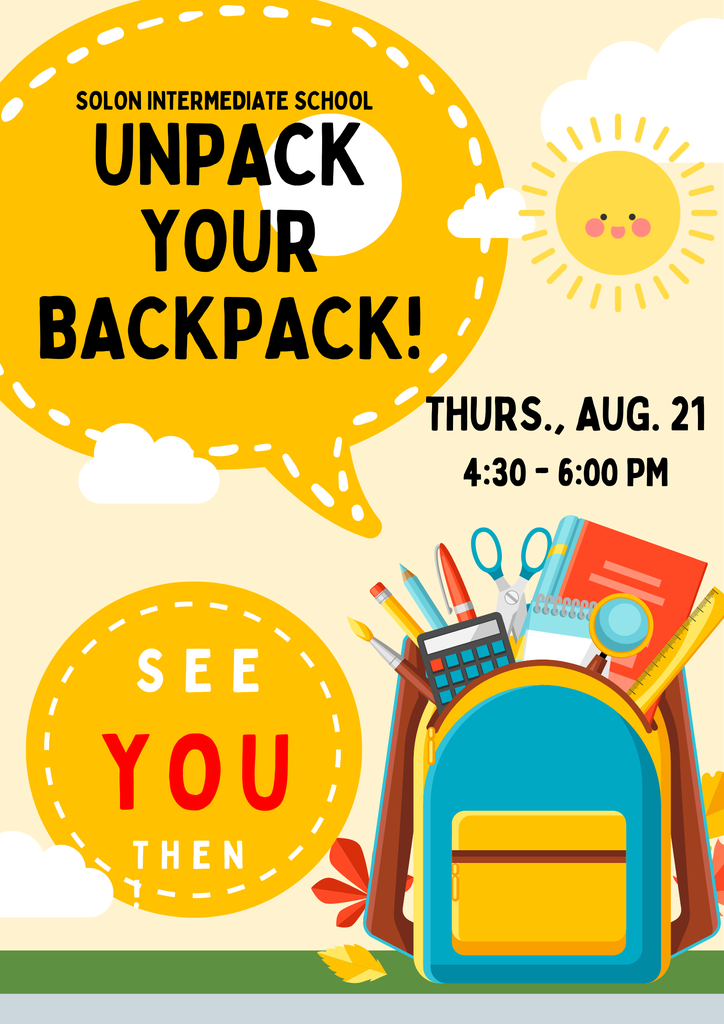 Unpack Your Backpack