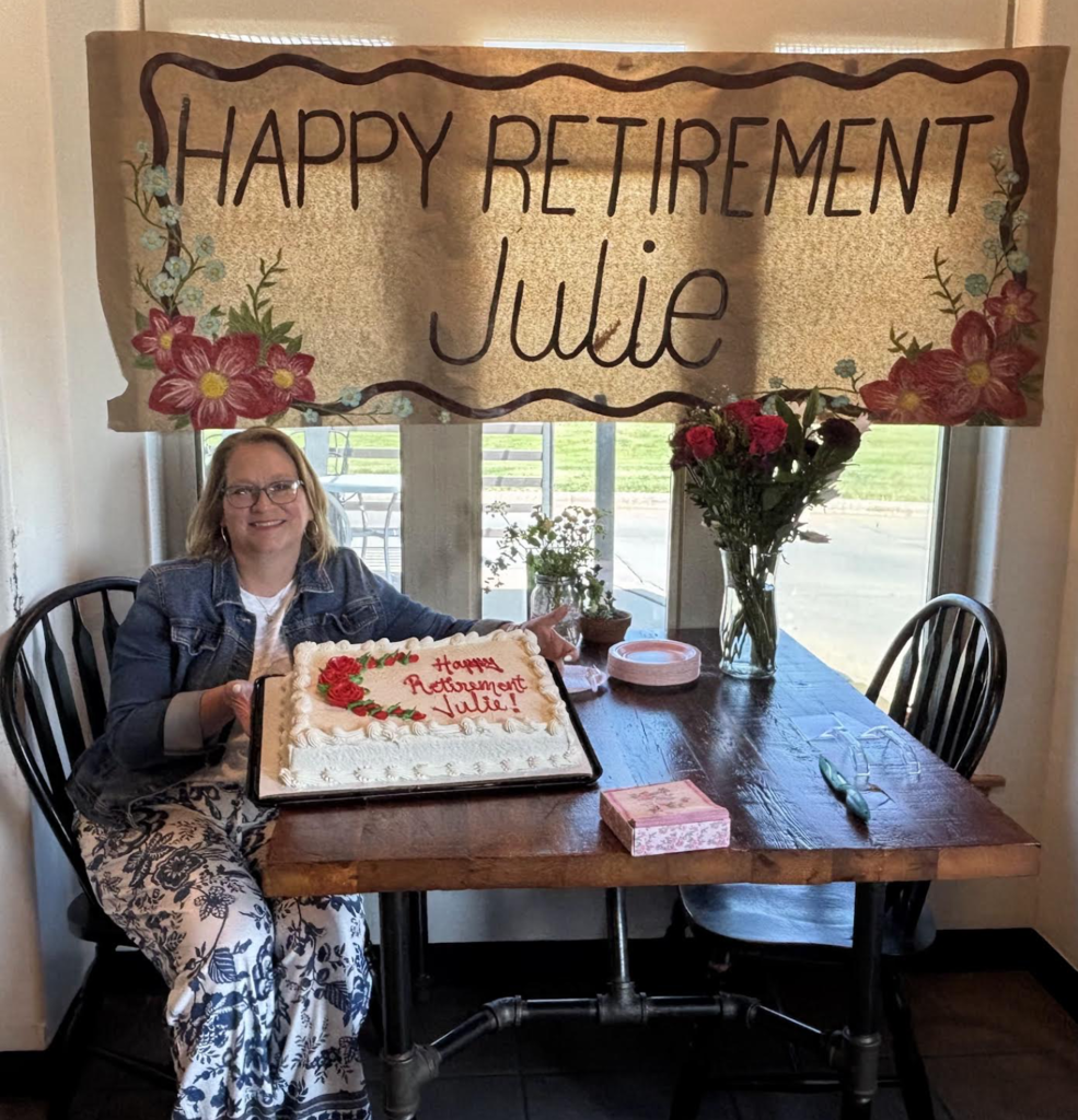 Happy Retirement Julie! 