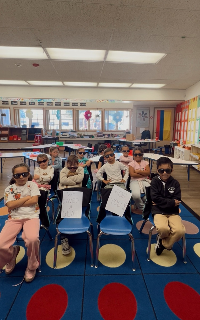 we saved you a seat!