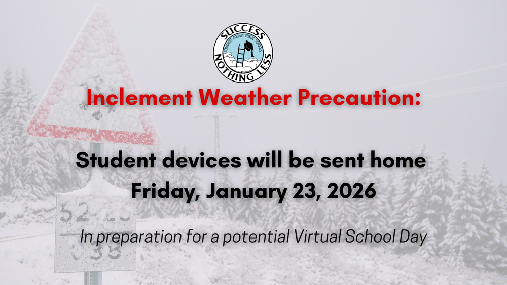 SCPS to Send Student Devices Home Friday, January 23 in Preparation for Potential Virtual School Day