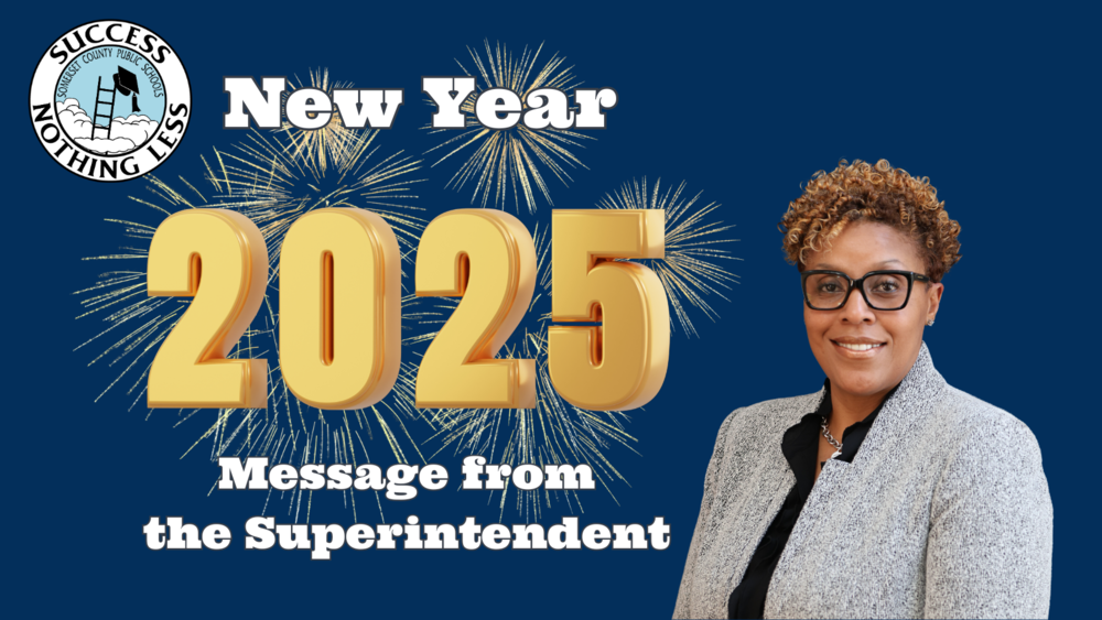 New Year message from the superintendent
