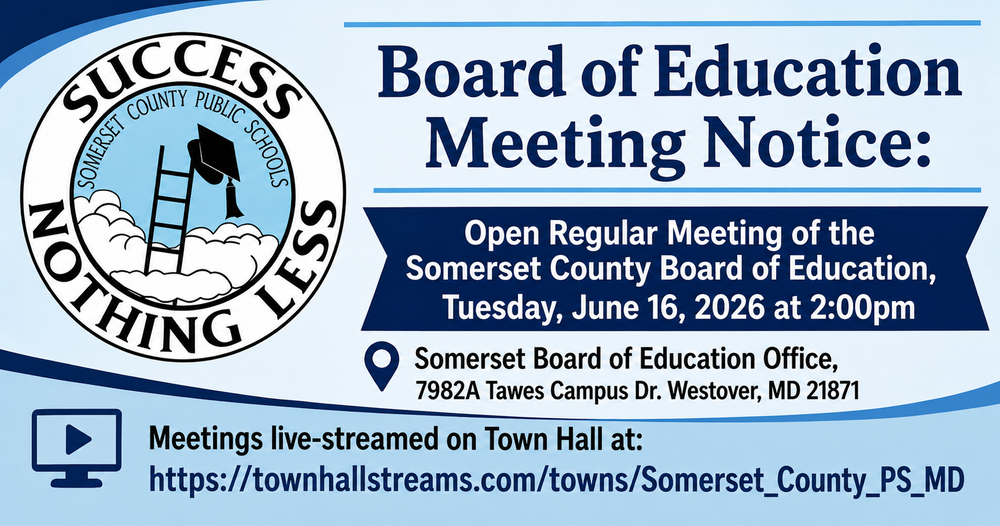 Board Meeting Notice Graphic