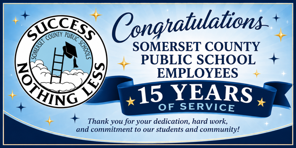 15 Year Service Award Banner