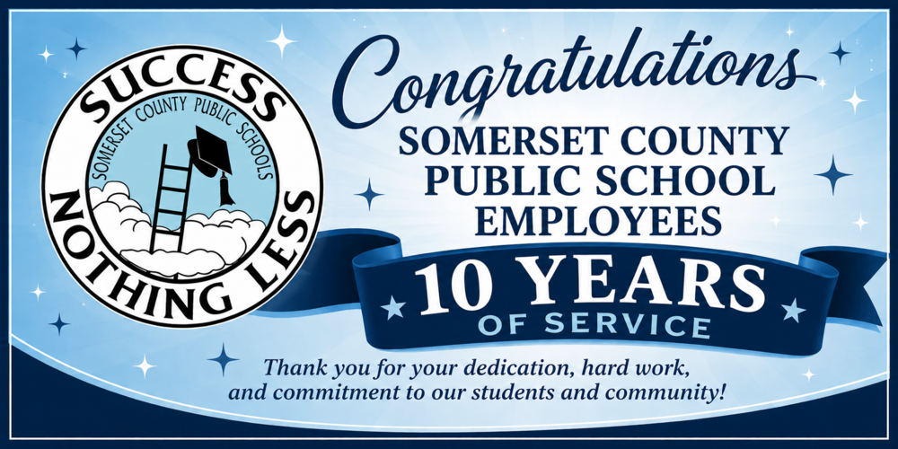 10 Year Service Award Banner