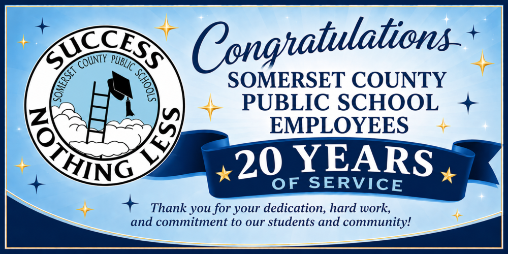 20 Year Service Award Banner