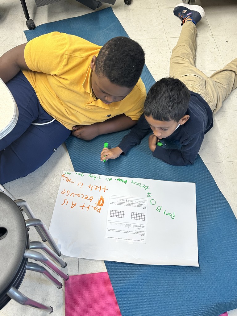 3rd Graders Working on Math Reasoning