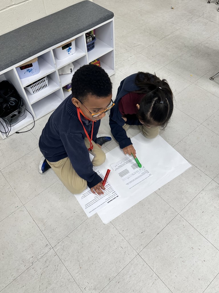 3rd Graders Working on Math Reasoning