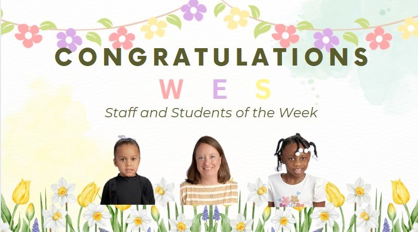 Staff and Student of the Week