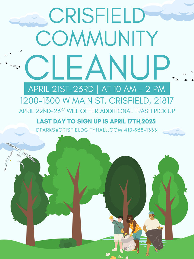Crisfield Community Cleanup