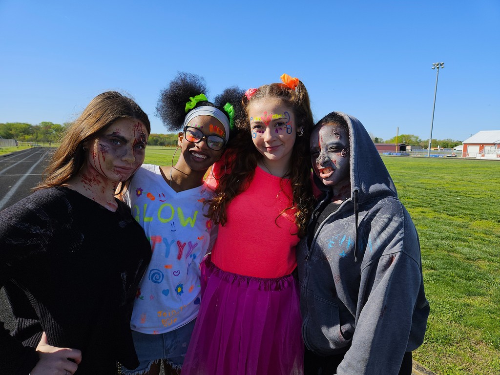 zombies and neons