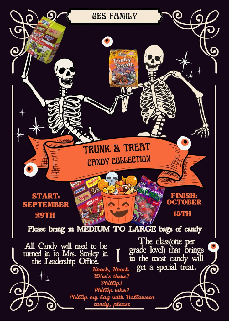 Trunk or Treat Candy Collection