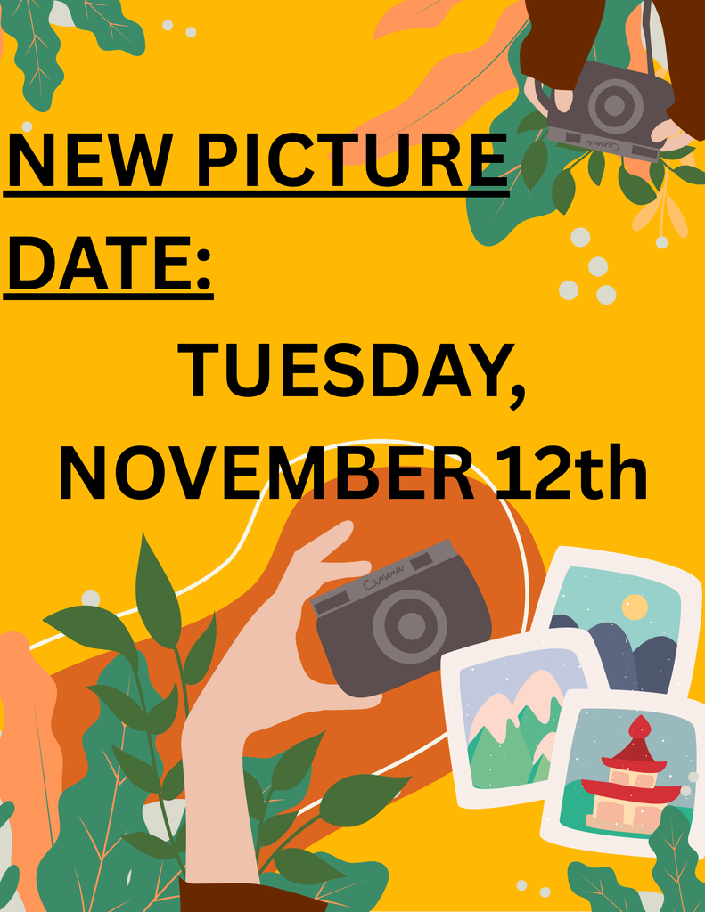 flyer advertising new picture day