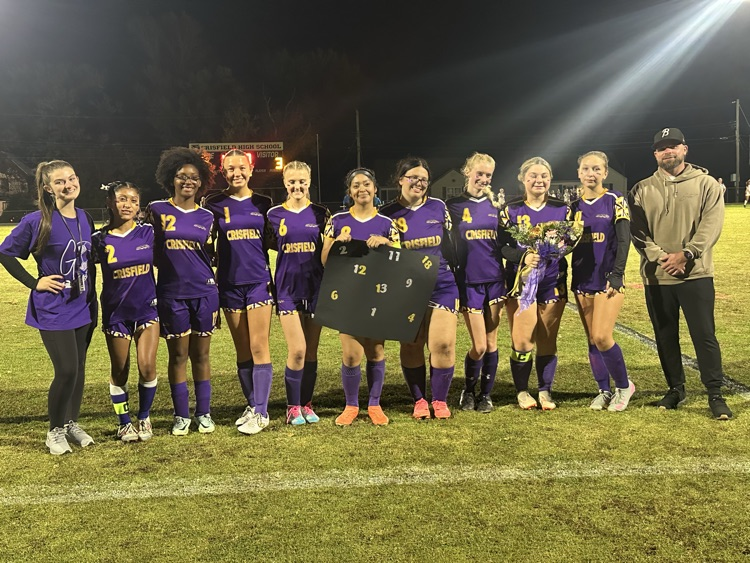 CAHS girls soccer seniors