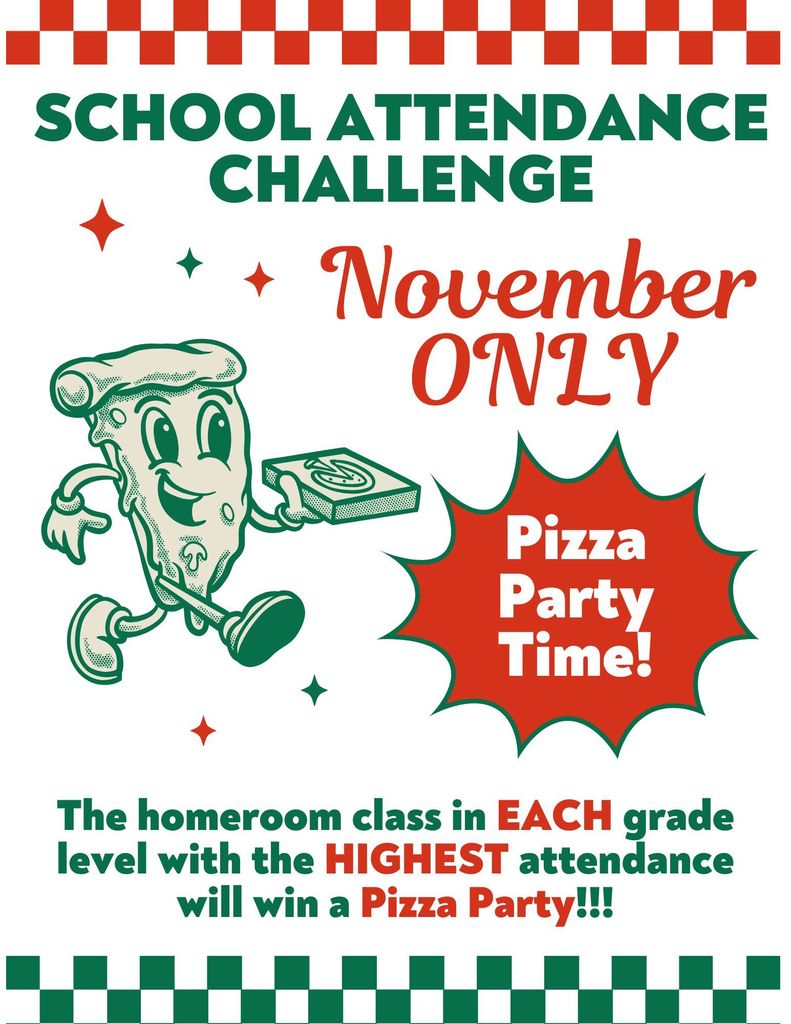 pizza party flyer