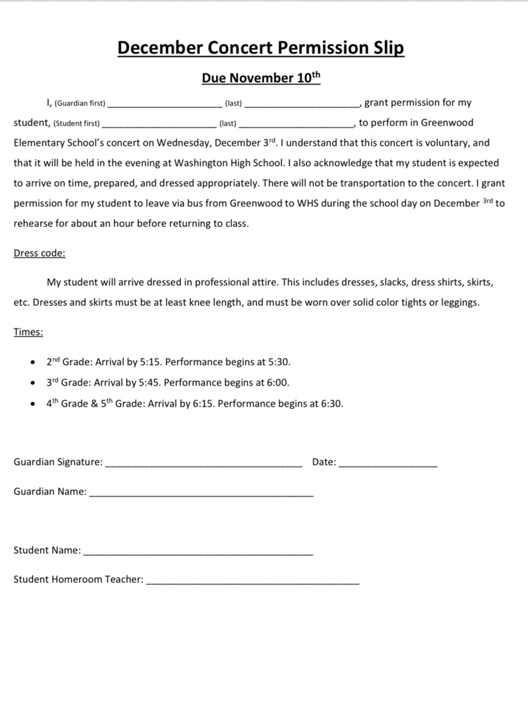 Permission Slip