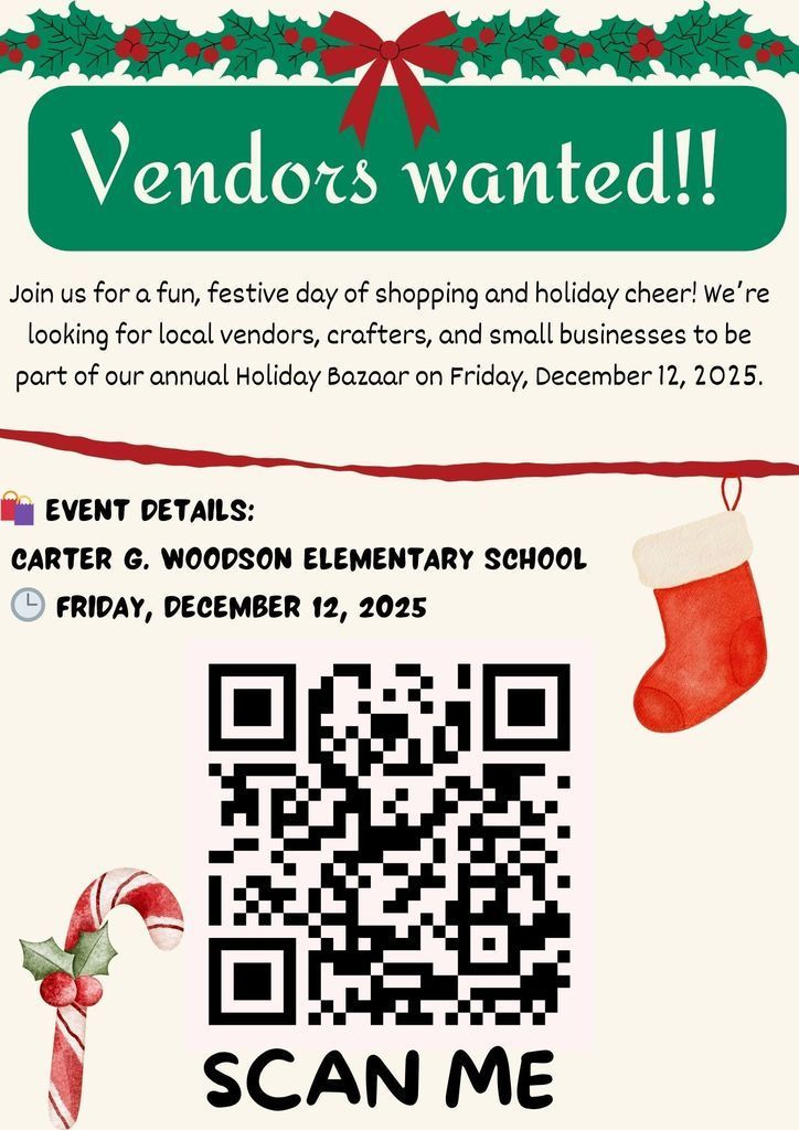 Bazaar Vendor form flyer