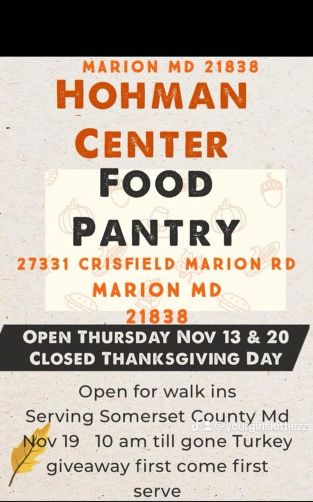 Hohman Pantry Food Giveway