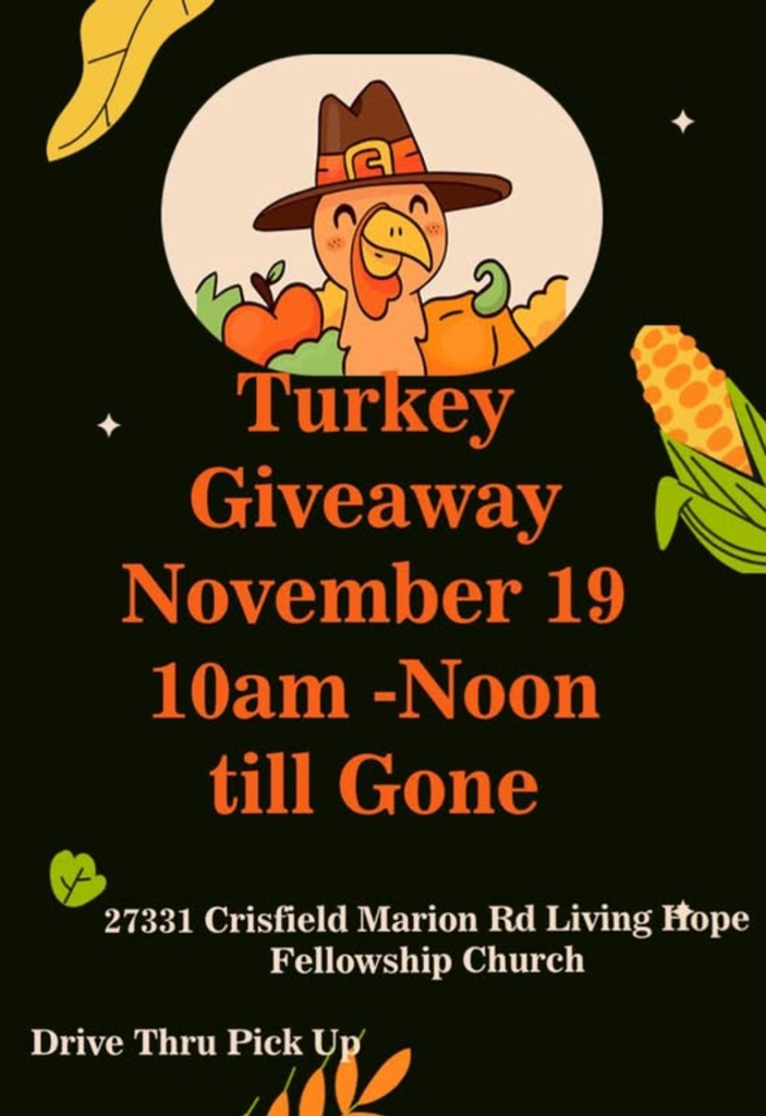 Living Hope Food Giveaway