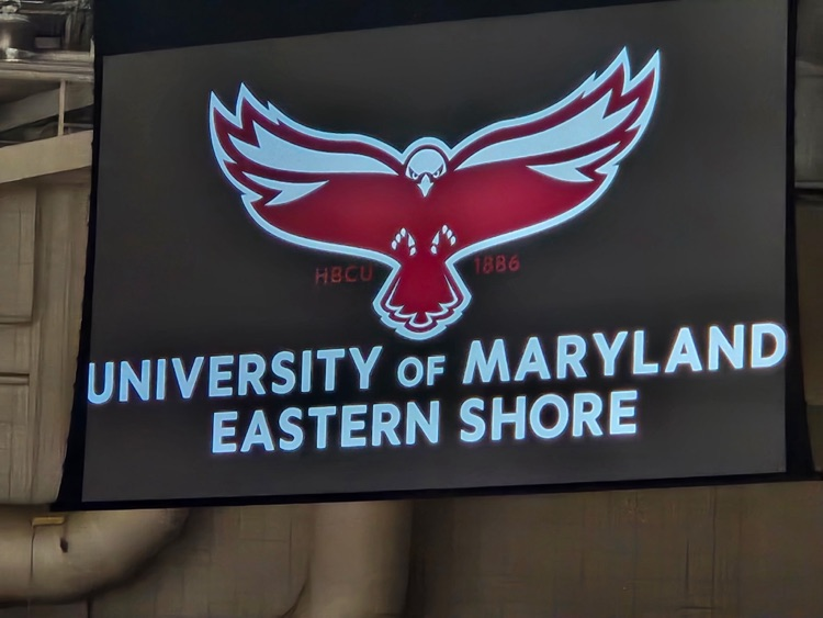 UMES sign