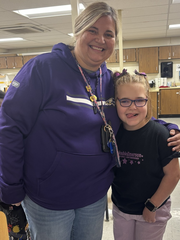 Supporting one of our Eagles 💜