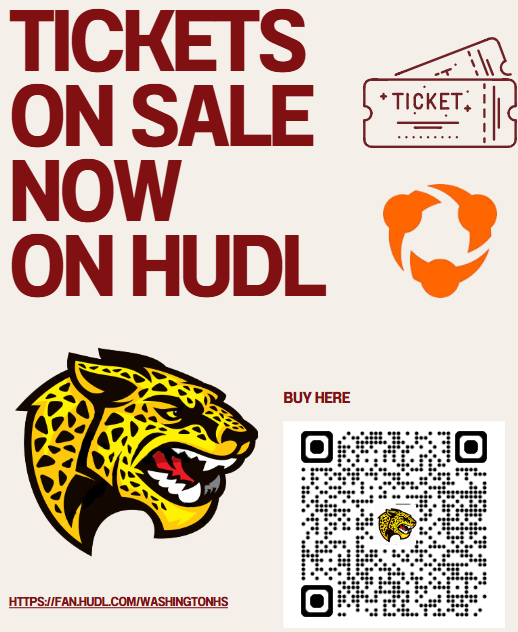How to purchase tickets for Basketball games -  fan.HUDL.com/WashingtonHS 