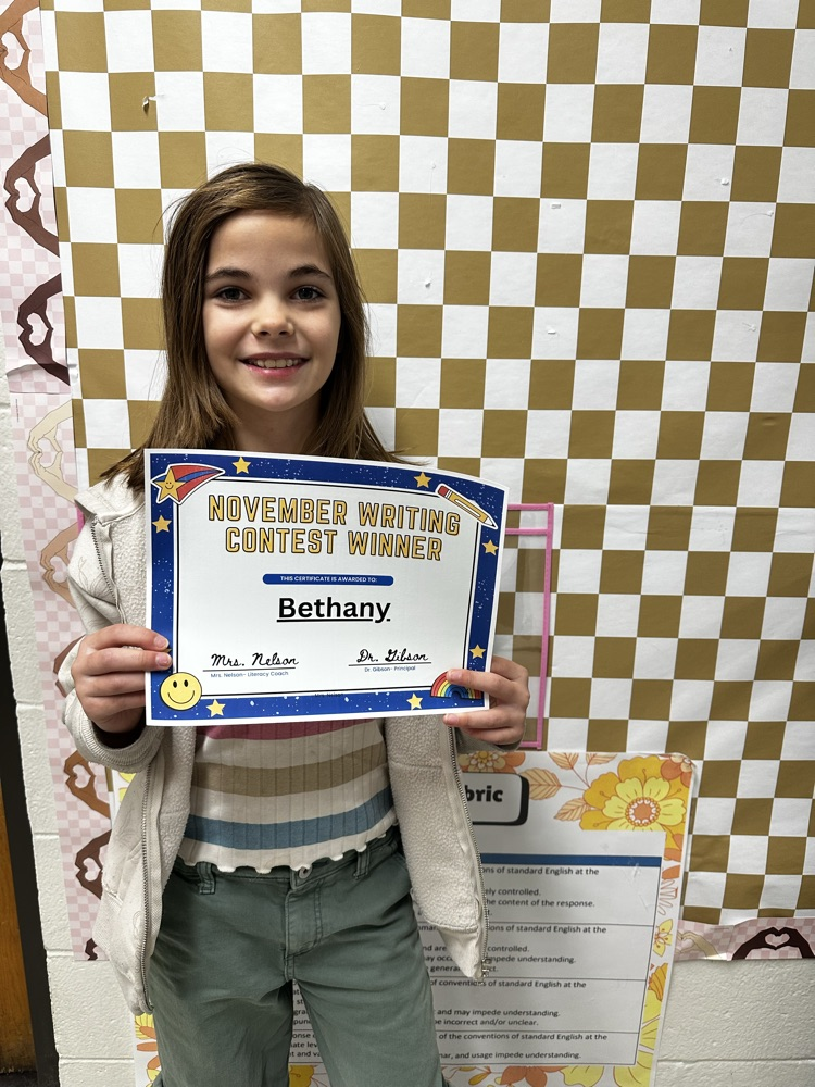 November Writing Contest Winners