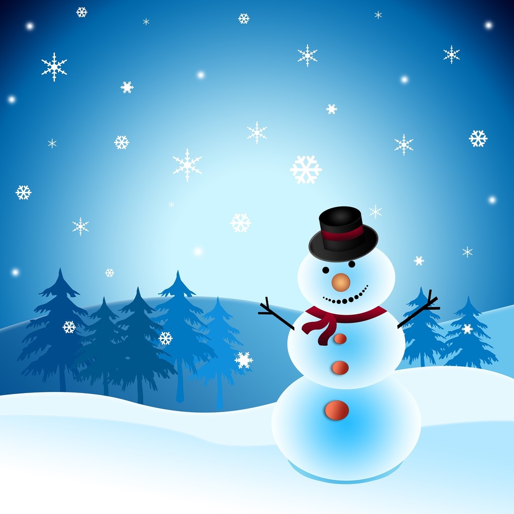 Snowman clipart