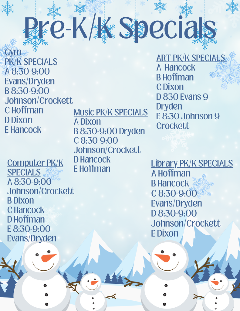 Virtual Schedule Slide