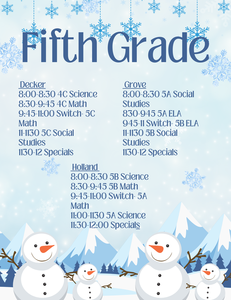 Virtual Schedule Slide
