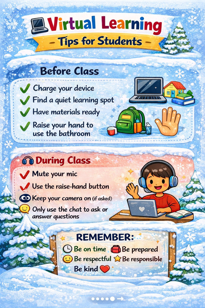 virtual learning expectations 