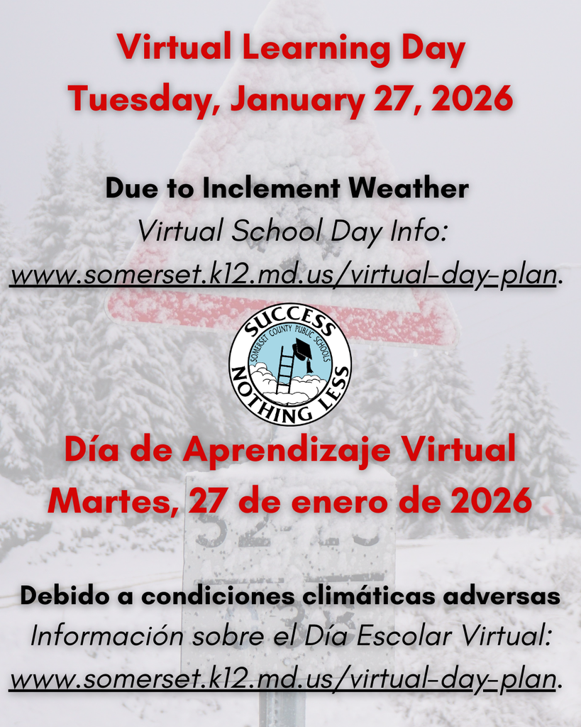 jan 27 2027 virtual learning day due to iclement weather