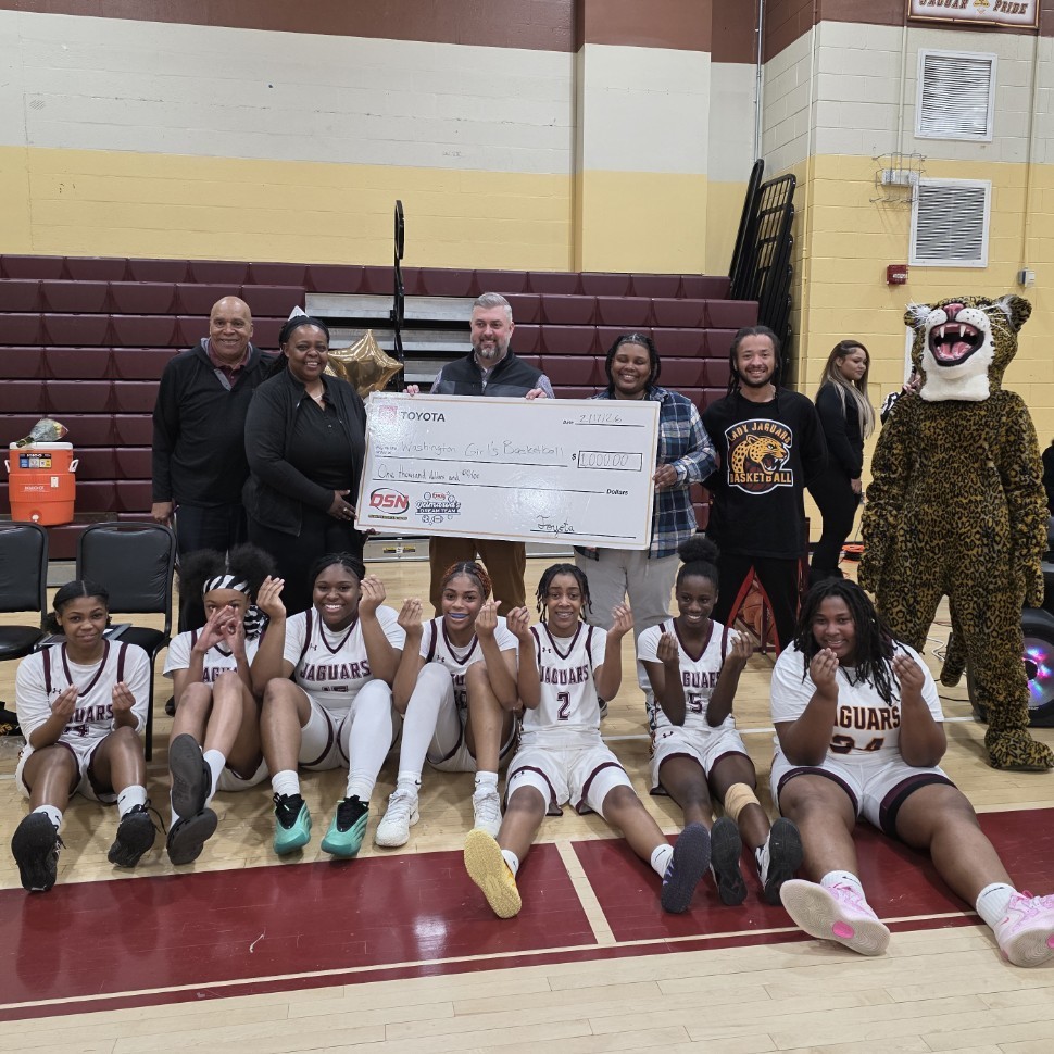 BSN presentation with the Lady Jaguars 