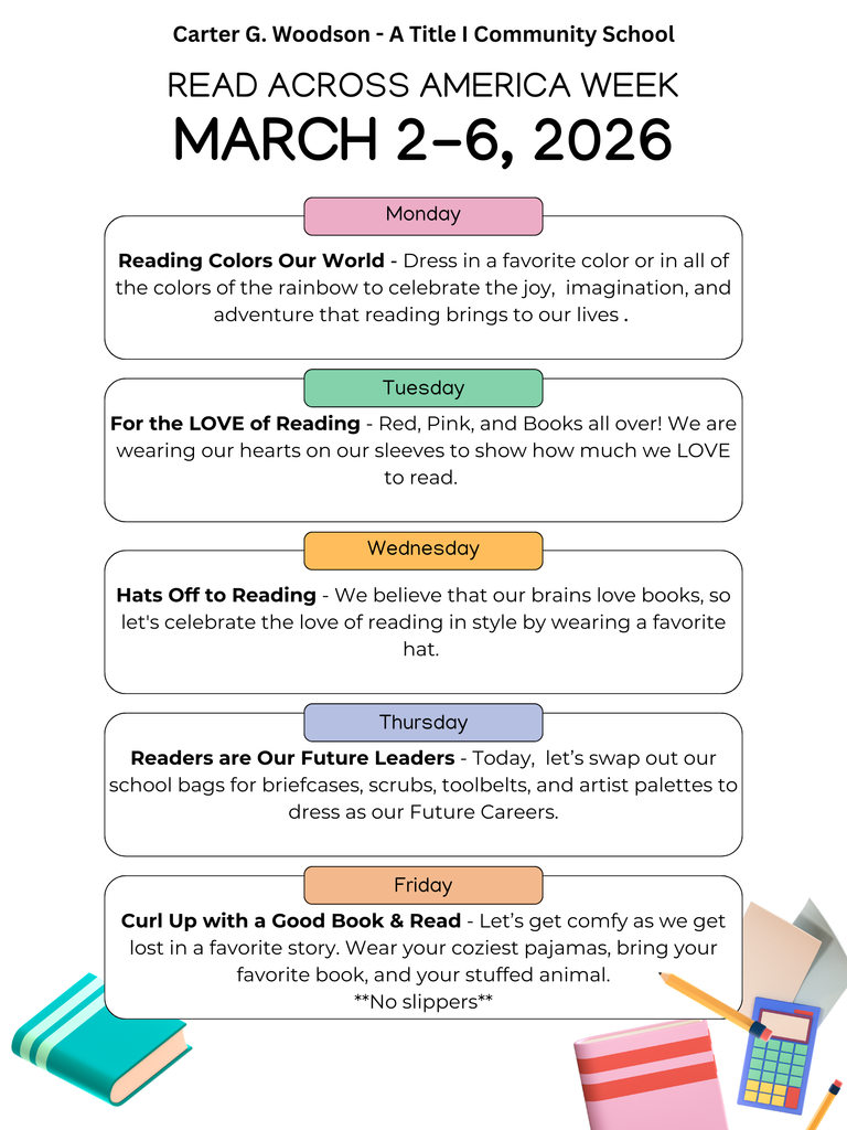 Read Across America Flyer in English