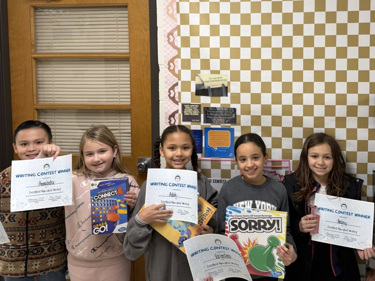3rd Grade Writing Contest Winners 