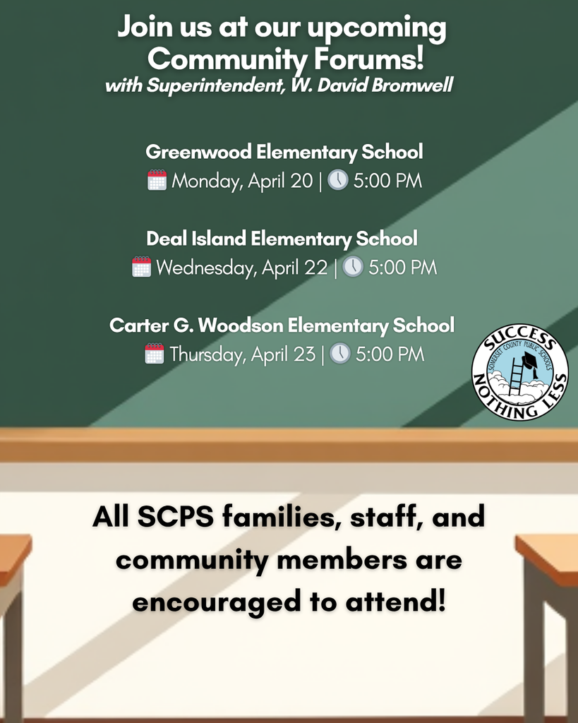 JOIN US AT OUR UPCOMING community forums