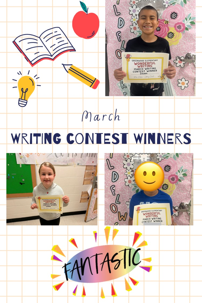 March Writing Contest Winners 