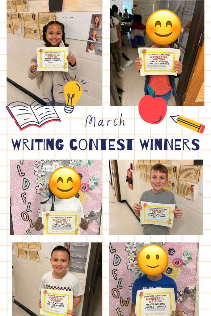 March Writing Contest Winners 