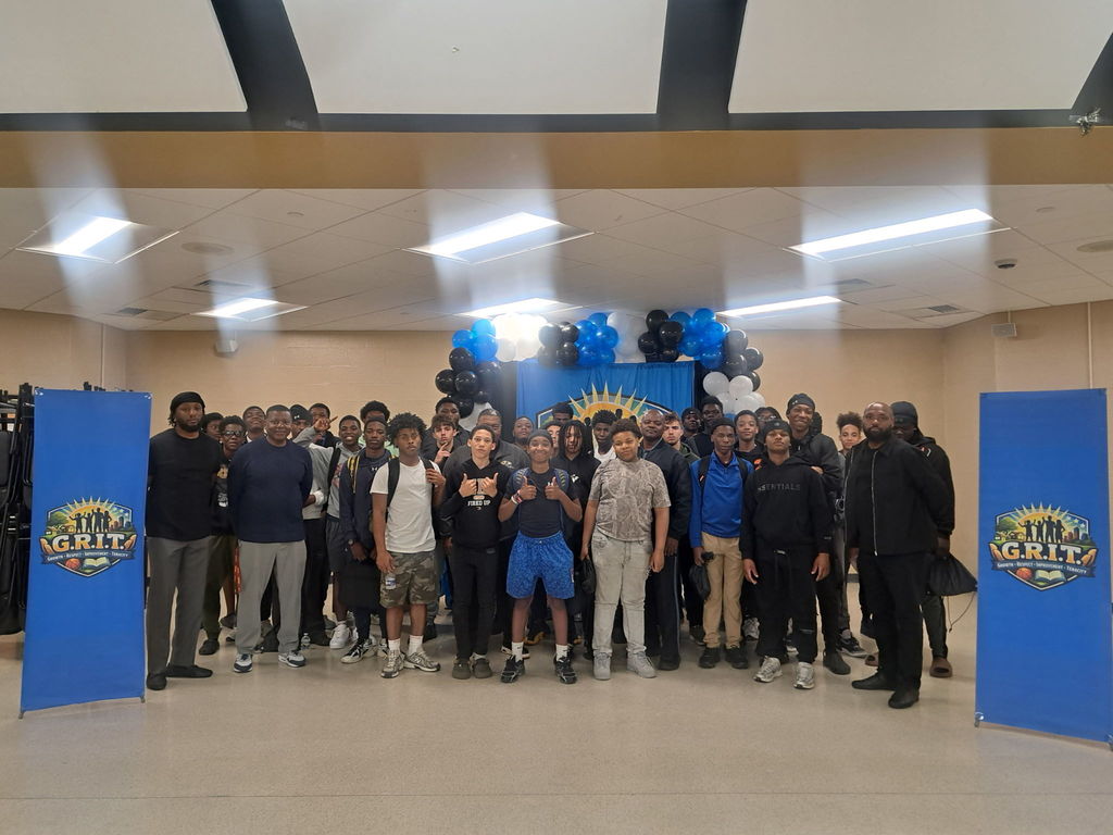 Young men that attended the GRIT night