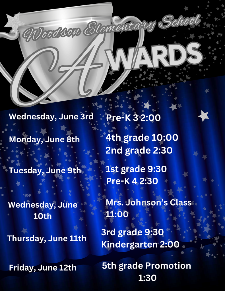 End of year award flyer